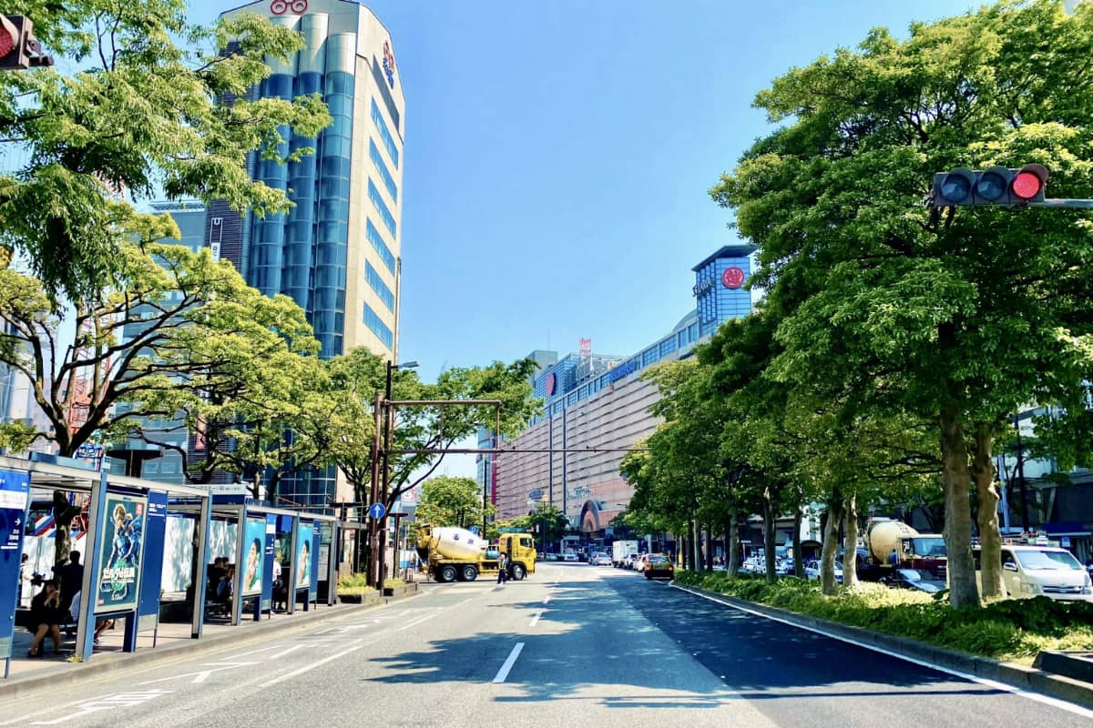 福岡の街並み